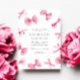 Convites Arcos Rosa Chá de fraldas de Menina (Criador carregado)