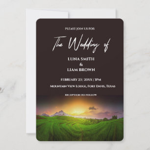 Convites Área rural   nascente   Sunset