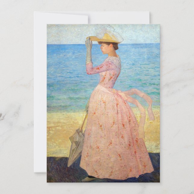 Convites Aristide Maillol - Mulher com Parasol (Frente)