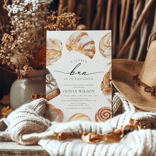 Convites Arma no Chá de fraldas de Tema da Cozinha Forte (Criador carregado)