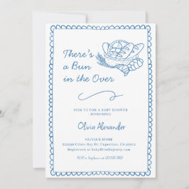 Convites Arma no Chá de fraldas Forno