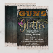 ARMAS E LANTEJOULAS Festa de Noivado Rústica com R