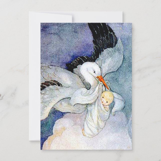 Convites Armazenamento e Bebê personalizáveis (Frente)