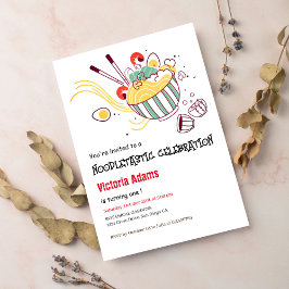 Convites Aromas de Ovos Picados à Mão Ramen CHURRASCO Anive