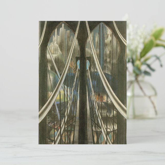 Convites Arquitetura Antiga, Aposentadoria da Ponte de Broo (Em pé/Frente)