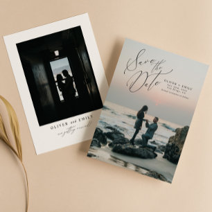 Convites Arranjo da Tipografia de Script Moderno Salva a Da