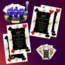 Art Deco Casino Royale Poker Woman 100º Aniversári