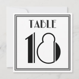 Convites Art Deco, nº 18