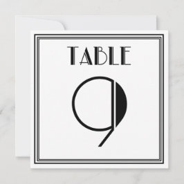 Convites Art Deco, nº 9