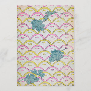 Convites Art Deco Vintage Pattern