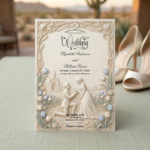 Art Nouveau Garden Proposal Traditional Wedding  