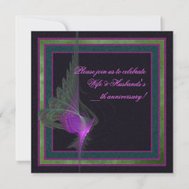 Convites Arte abstrata do Dervixe Roxo