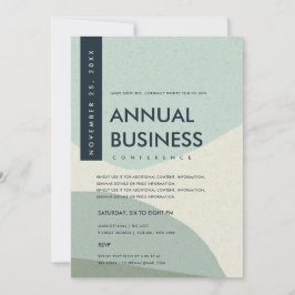 CONVITES ARTE ABSTRATA MODERNA EVENTO DE CONFERÊNCIA AZUL A