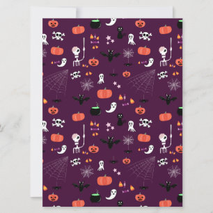 Convites Arte Assustadoramente Fofa de Halloween