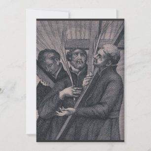 Convites Arte Católica Japonesa do Mártir São Paulo Miki