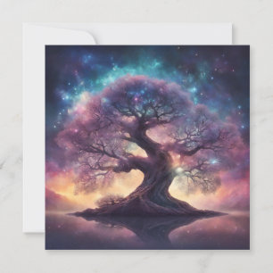 Convites Arte da Árvore Fantasia