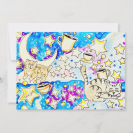Convites Arte de Gatinho