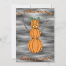 Arte de Halloween do Homem Abóbora
