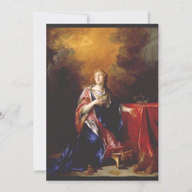 Convites Arte de Santa Margarida da Escócia (Frente)