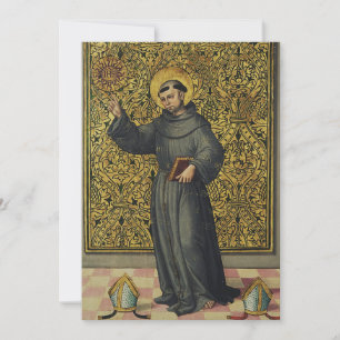 Convites Arte do Renascimento de São Bernardino de Siena