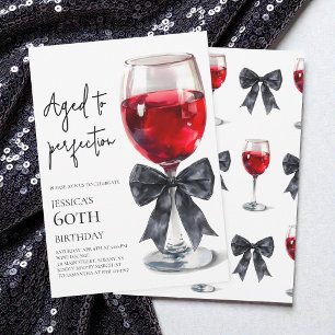 Convites Arte Envelhecida à Perfeição Taça de Vinho Anivers