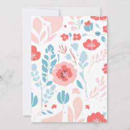 Convites Arte estética Flor