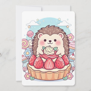 Convites Arte fofa Kawaii