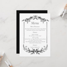 Arte Linear Floral Preto e Branco