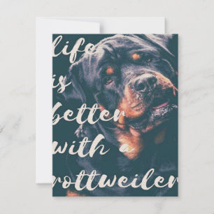 Convites Arte Rottweiler