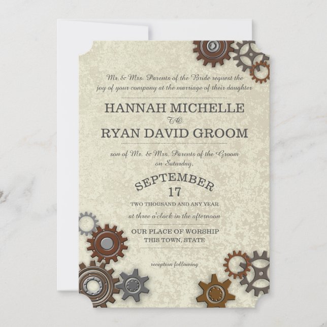 Convites Artes industriais (Frente)