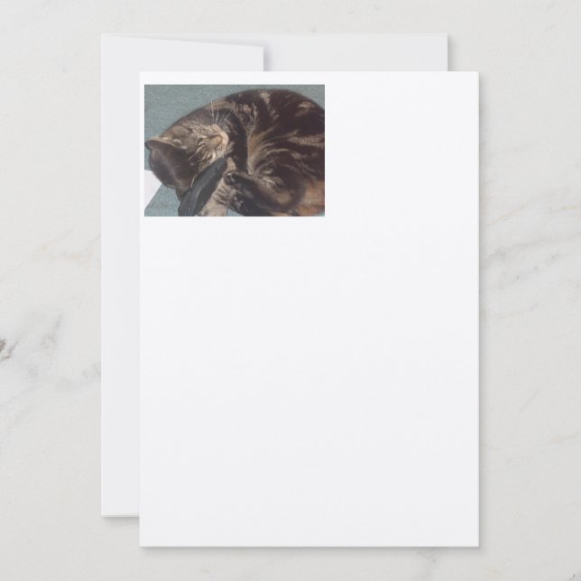 Convites Artesanais de Feltro Ecru da Playful Dave (Frente)