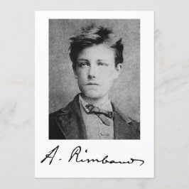 Convites Arthur Rimbaud