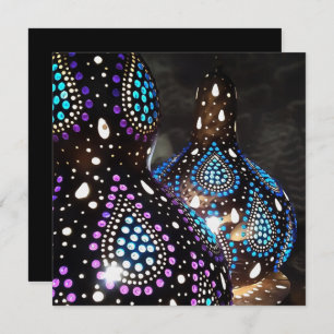 Convites Artisan Artesanato Gourd Lanternas Turcas Arte Acr