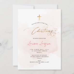 Convites ArtsApp Elegante H2 Lavado Cor-de-Rosa Pálido