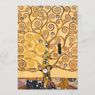 Convites Árvore da Vida Gustav Klimt
