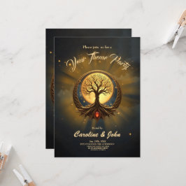 Convites Árvore da Vida – Iluminação ao Luar
