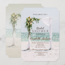 Convites Árvore de Casamento na Praia Flores Casamento de N