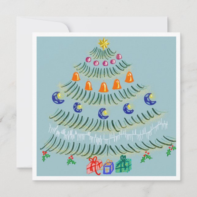 Convites Árvore de Natal (Frente)