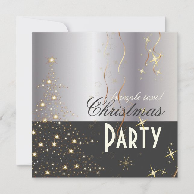 Convites Árvore de Natal do PixDezine (Frente)