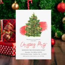 Árvore de Natal Elegante Vermelho Branco Festa de