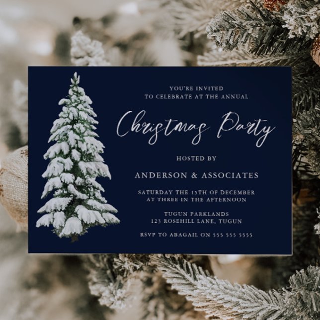 Convites Árvore de Natal Festiva Festa de Natal Festiva (Criador carregado)