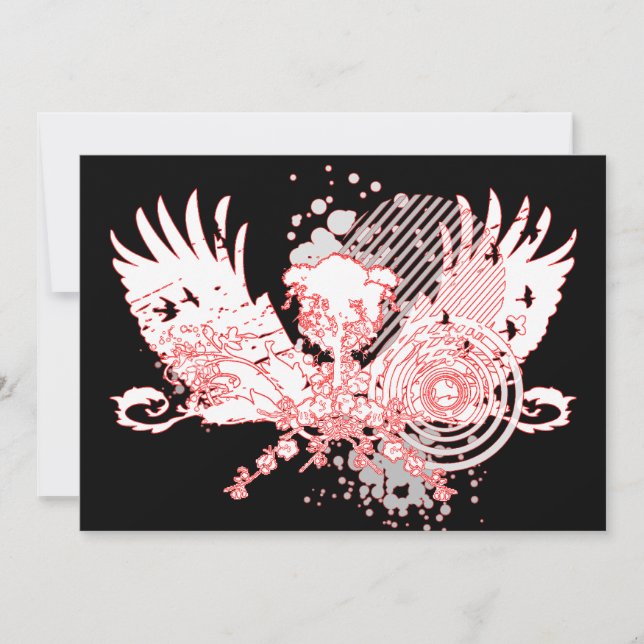 Convites árvore hi-fi (Frente)