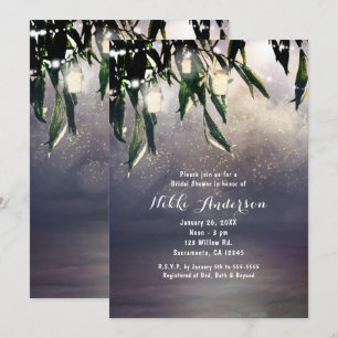 Convites Árvore Salgueiro-Chorão e Luzes de Jarro 