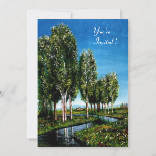 CONVITES ÁRVORES BIRCH NA TOSCANA