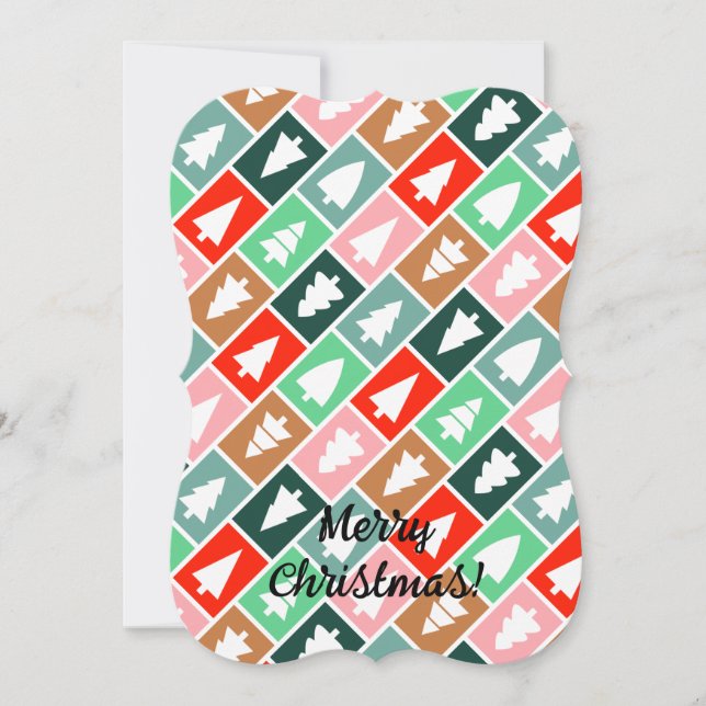 Convites Árvores de Natal (Frente)