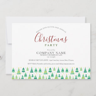 Convites Árvores de Natal Corporativas Festa de Fim de Ano