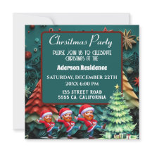 Árvores de Natal Verdes 3d | Dança Funny Vangogh