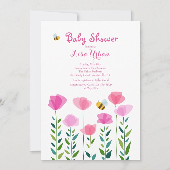 Convites As Abelhas Estão Incomodando (Frente)