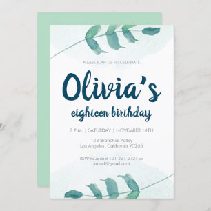 Convites As hortaliças coram aniversário botânico da