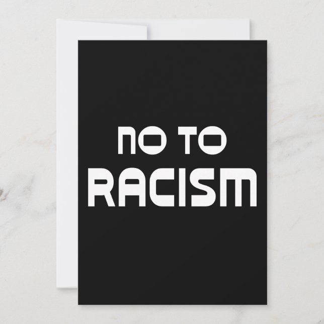 Convites As Vidas Negras Importam Não Ao Racismo (Frente)